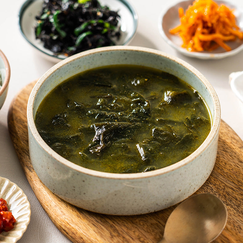 [HAEDAMUN] Abalone Guts Seaweed Soup (For 2 People) 700g