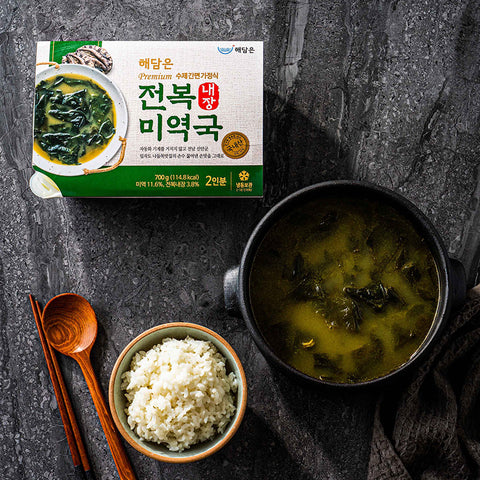 [HAEDAMUN] Abalone Guts Seaweed Soup (For 2 People) 700g