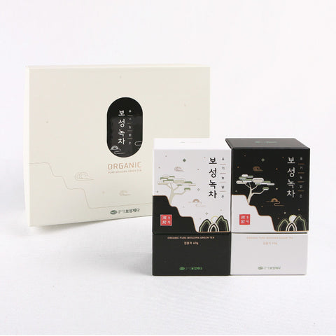[Boseong Jeda] [Maximum 1 order] Organic Clear Boseong Green Tea (Ujeon) SET 40gx2ea