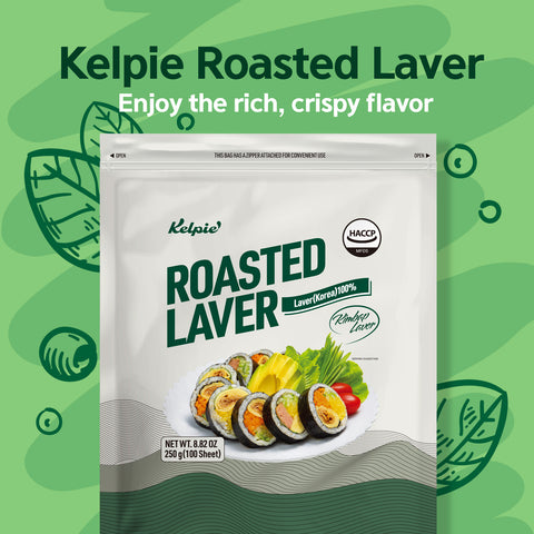 [Haenong] Kelpie Organic Gimbap Seaweed 100pcs
