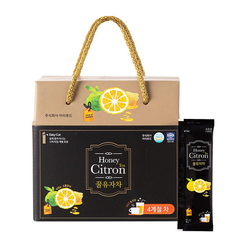 [ARIRFOOD CO., LTD Manufacturing] Honey Yuzu Tea Sticks 30g*50 Packs