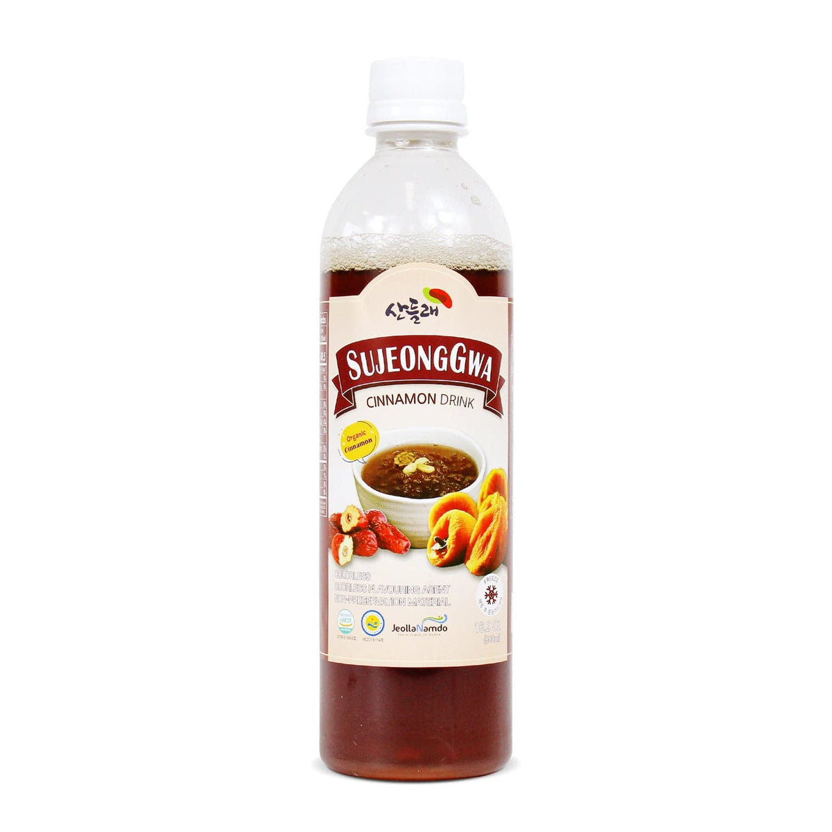 [SANDEULRAEFOOD CO LTD] 100% Korean Traditional Cinnamon Drink 500ml