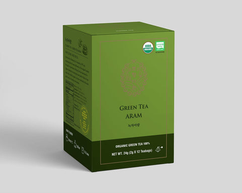 [Bohyang Dawon] Organic Green Tea 2g*12