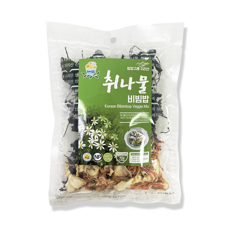 [구례삼촌] 간편한 취 나물 비빔밥 40g