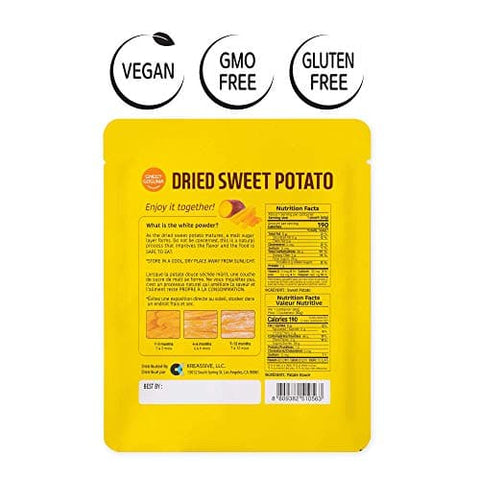 [Haenam Sweet Potato] Sweet and Chewy Dried Sweet Potato 60g