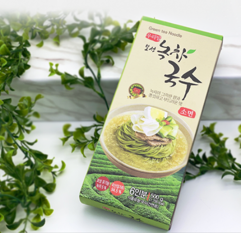 [Dadorak] Green Tea Noodles 500g