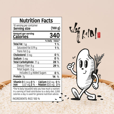 (Maximum 5 Per Order) [SEOKGOK NONGHYUP Corporation] Premium White Rice 1Kg
