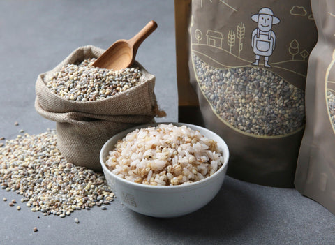 [Jinaedeul Farming] Five-Grain Barley Rice 1kg 